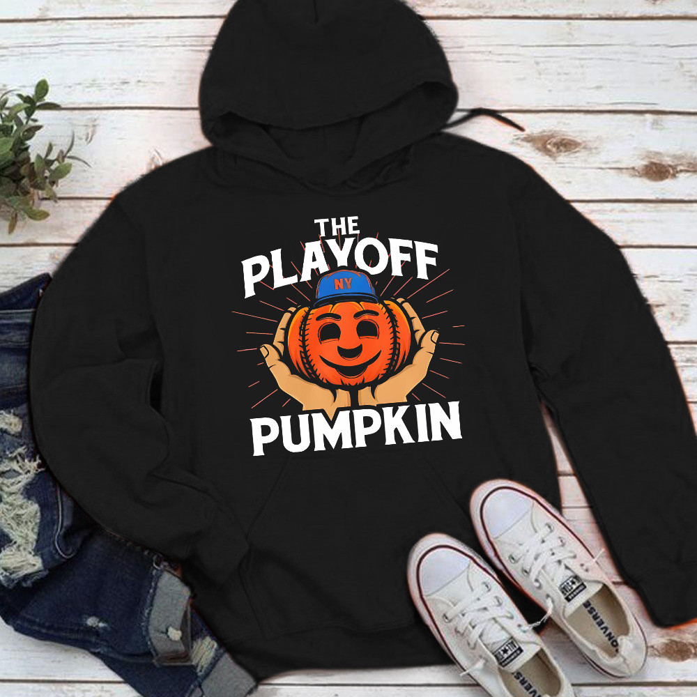 New York Mets The Playoff Pumpkin Hoodie Halloween