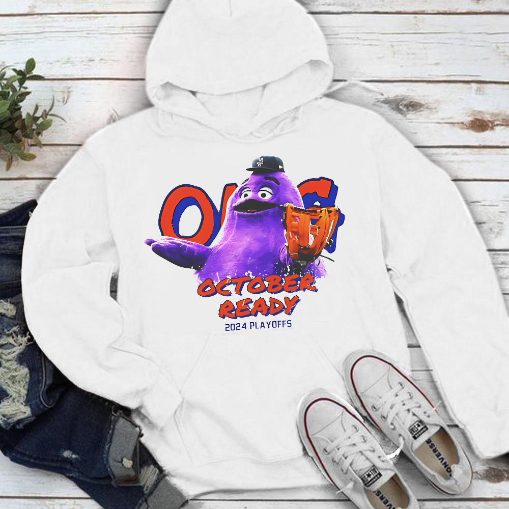 New York Mets Wildcard Playoffs 2024 Hoodie October Ready 2024 Playoffs Hoodie
