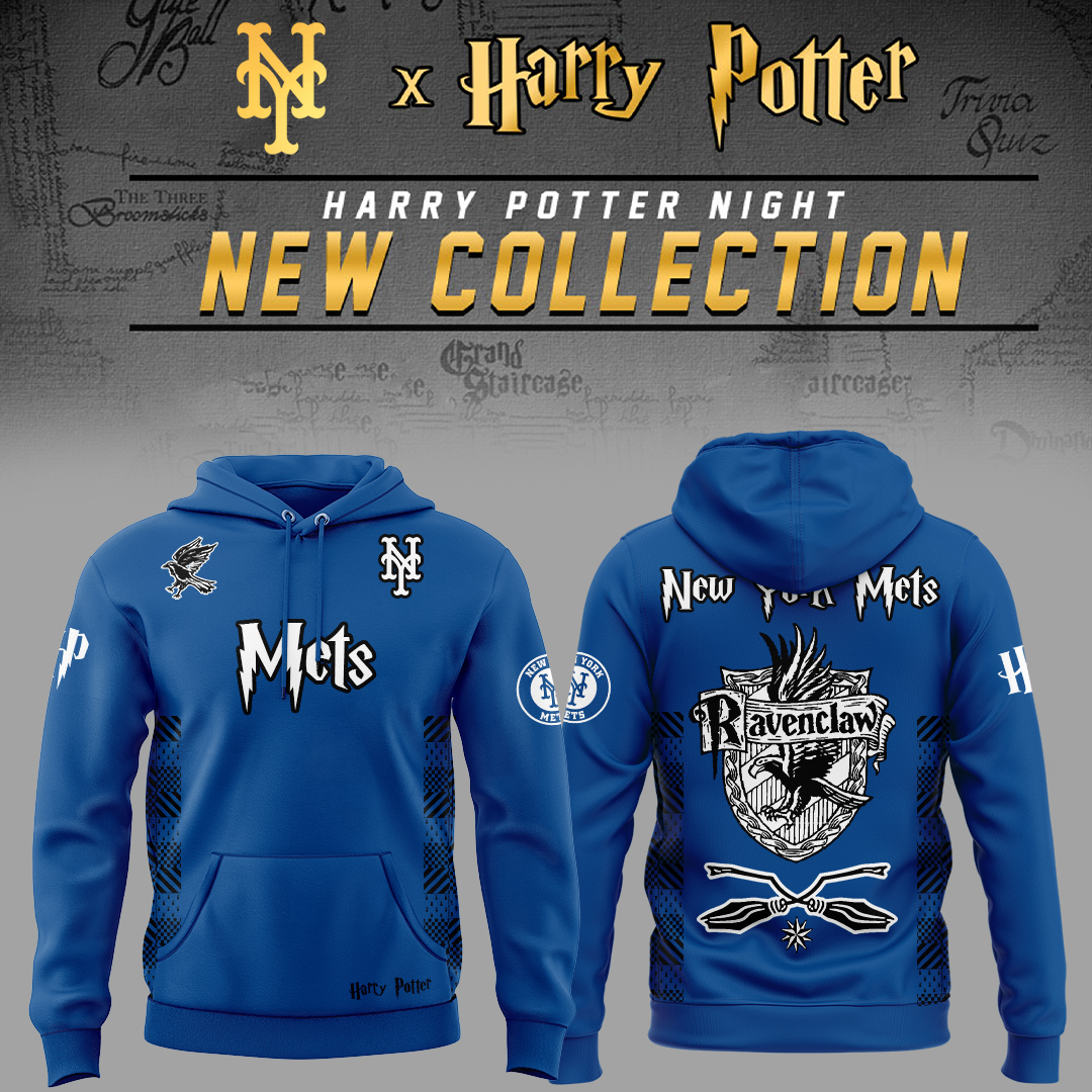 New York Mets x Harry Potter Night Ravenclaw House Hoodie Unique Baseball Gifts