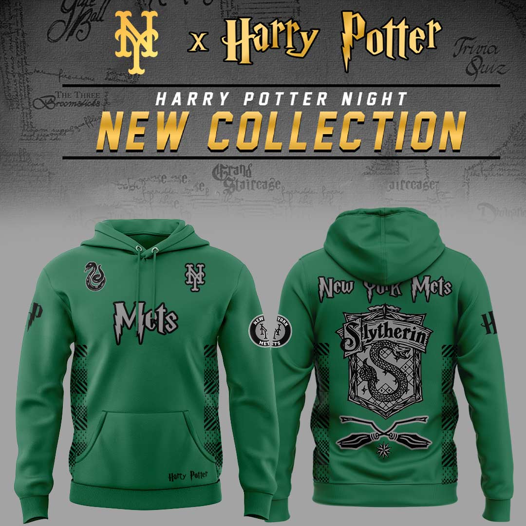 New York Mets x Harry Potter Night Slytherin House Hoodie Baseball Coach Gift Ideas