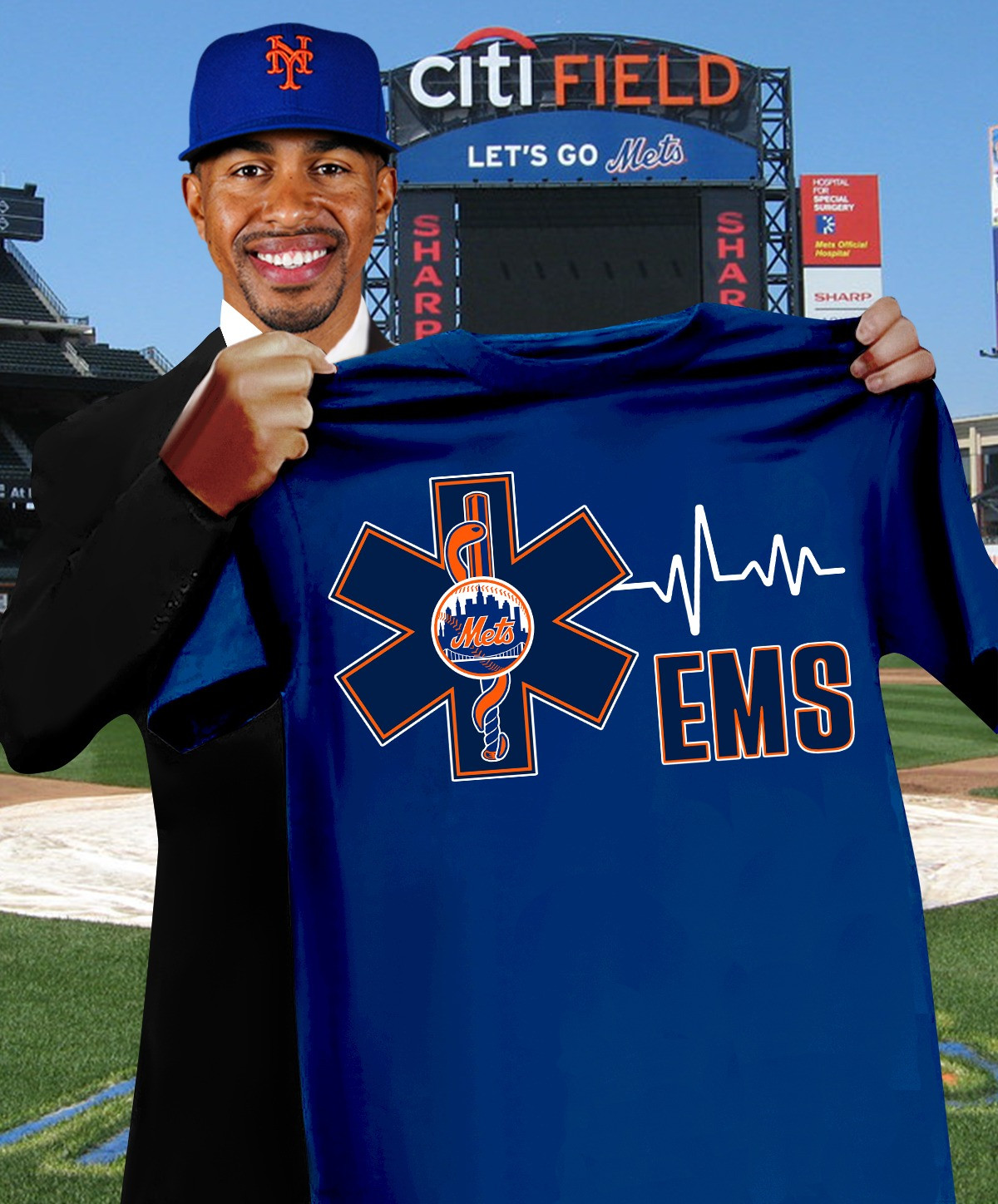 New York NY Mets EMS T-Shirtupport Honor Emergency Medical Mets Fan Merch Gift Ideas Oregontrailrvpk Shirt