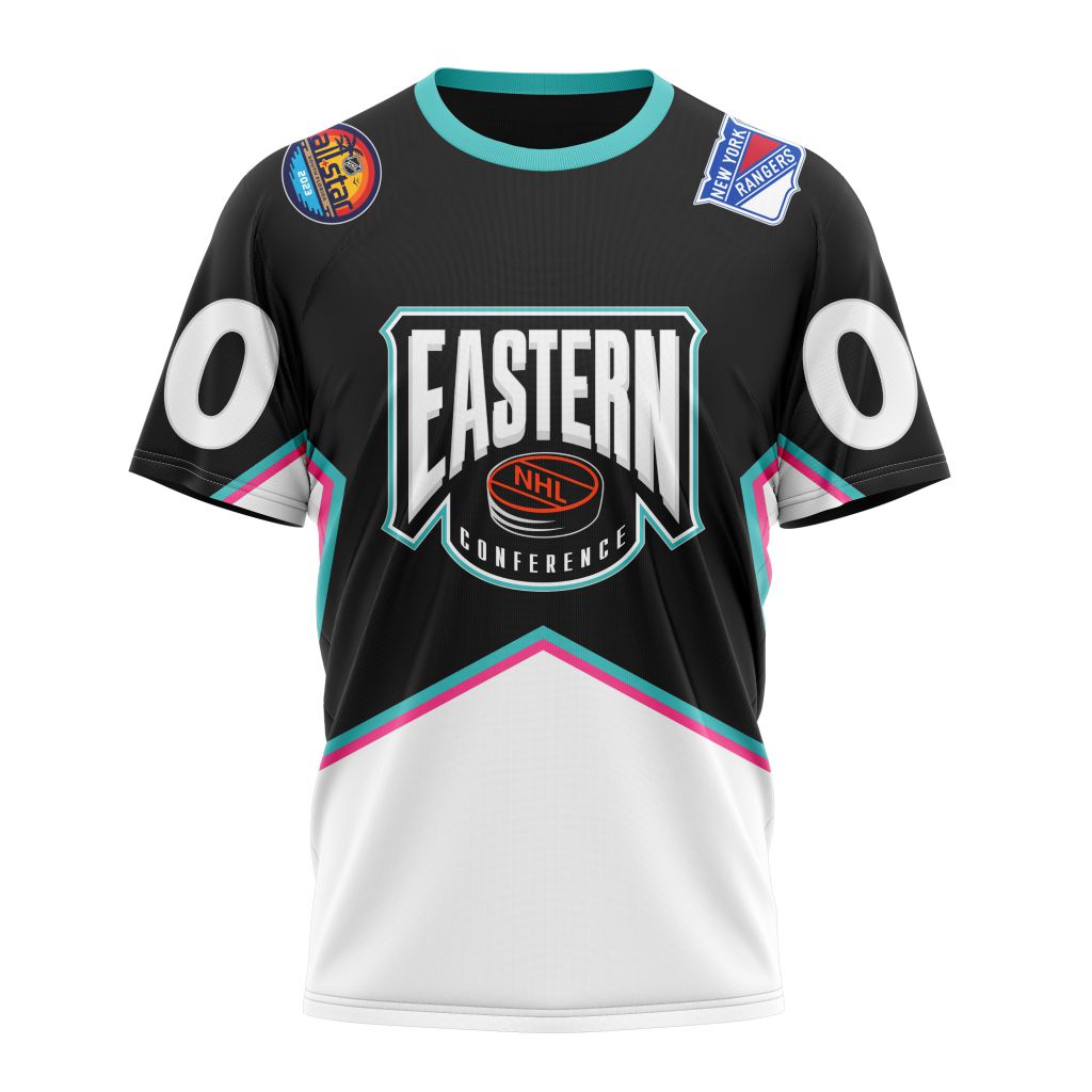 New York Rangers All-Star Eastern Conference 2023 Personalized Name And Number T-Shirt Oregontrailrvpk Shirt