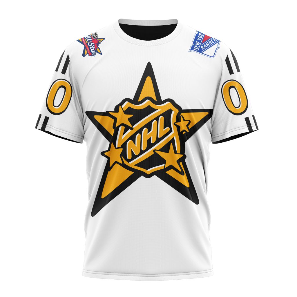 New York Rangers Personalized 2024 NHL All-Star Game Personalized Name And Number T-Shirt Oregontrailrvpk Shirt