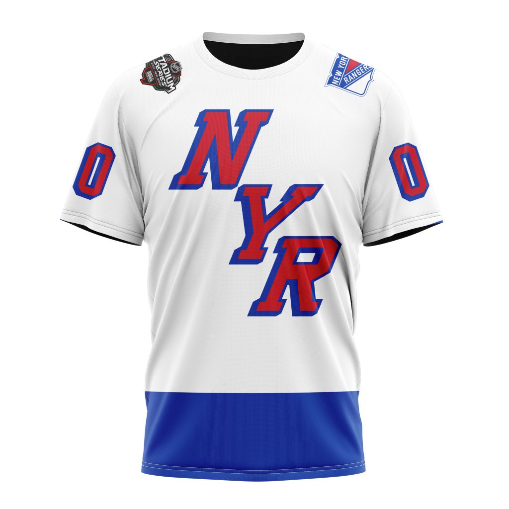 New York Rangers Personalized 2024 Stadium Series Personalized Name And Number T-Shirt Oregontrailrvpk Shirt