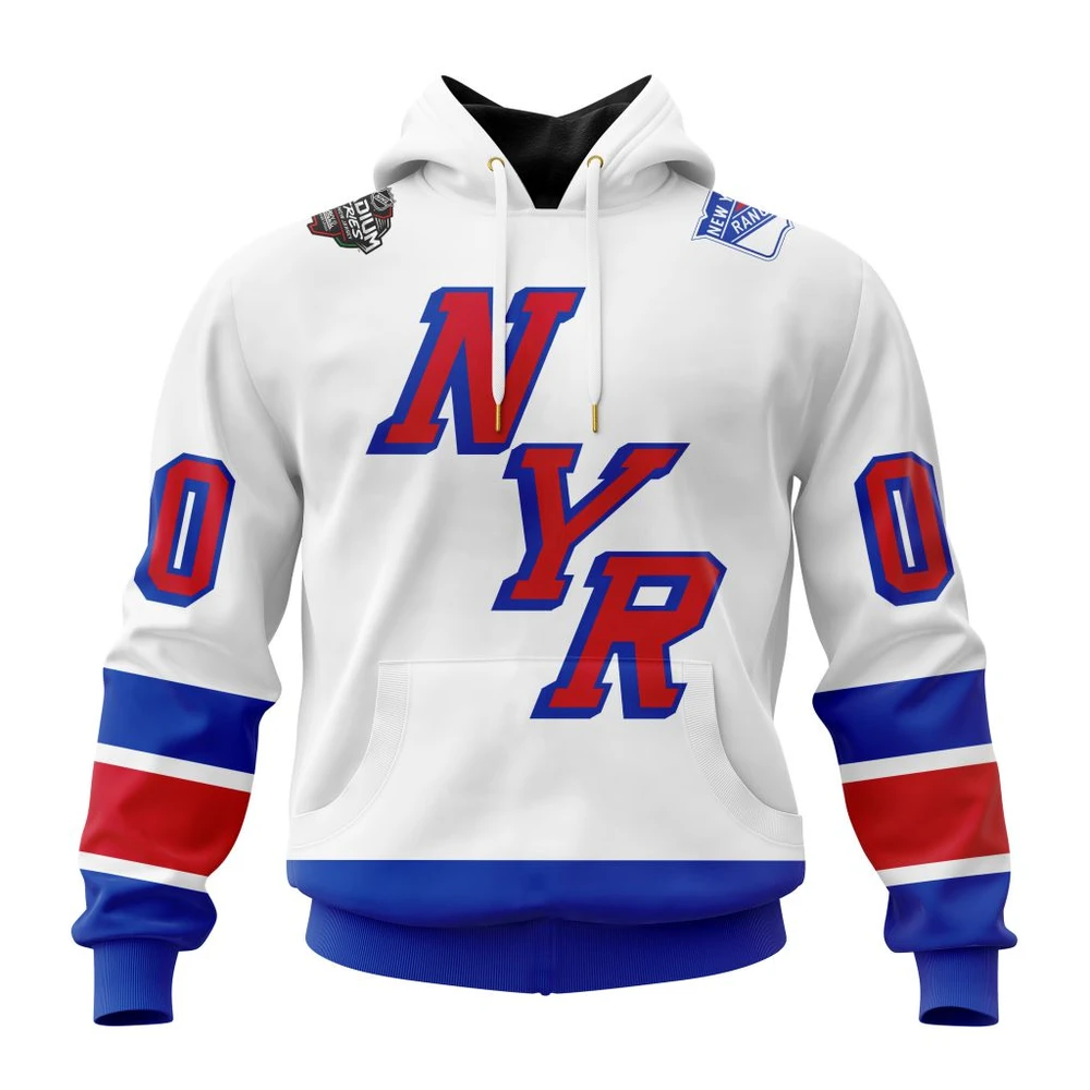 New York Rangers Personalized Stadium Series All Over Print Hoodie Style 42889