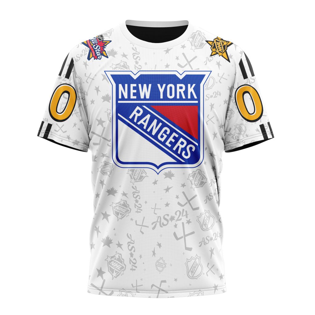New York Rangers Special 2024 All-Star Game Design 01 Personalized Name And Number T-Shirt Oregontrailrvpk Shirt
