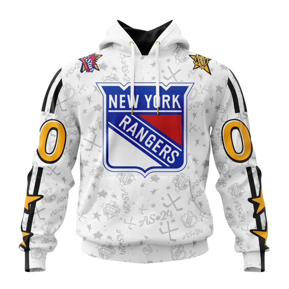 New York Rangers Special All-Star Game Design All Over Print Hoodie Style 34614