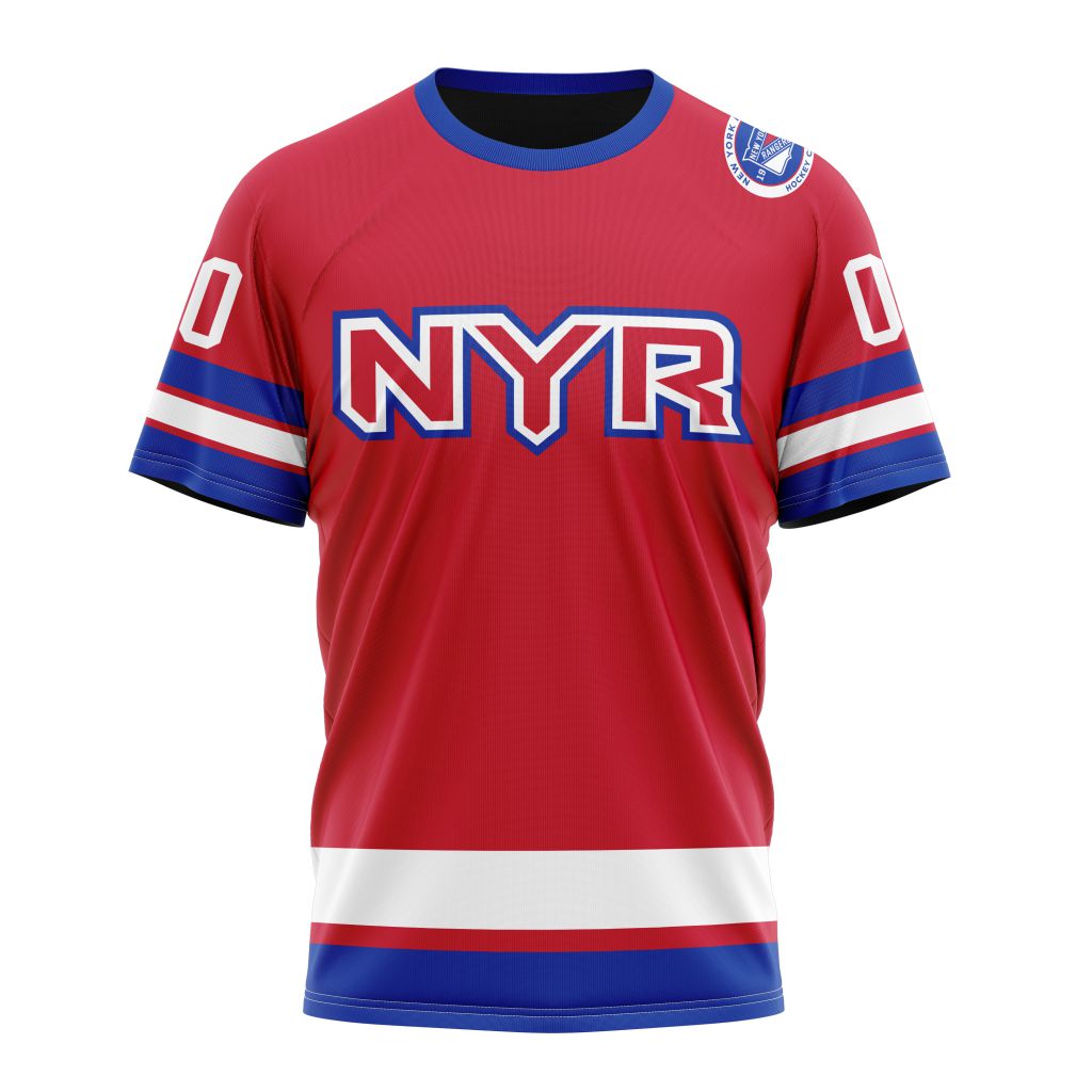 New York Rangers Special Bold Design 02 Personalized Name And Number T-Shirt Oregontrailrvpk Shirt