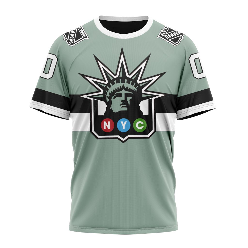 New York Rangers Special City Connect Design 02 Personalized Name And Number T-Shirt Oregontrailrvpk Shirt