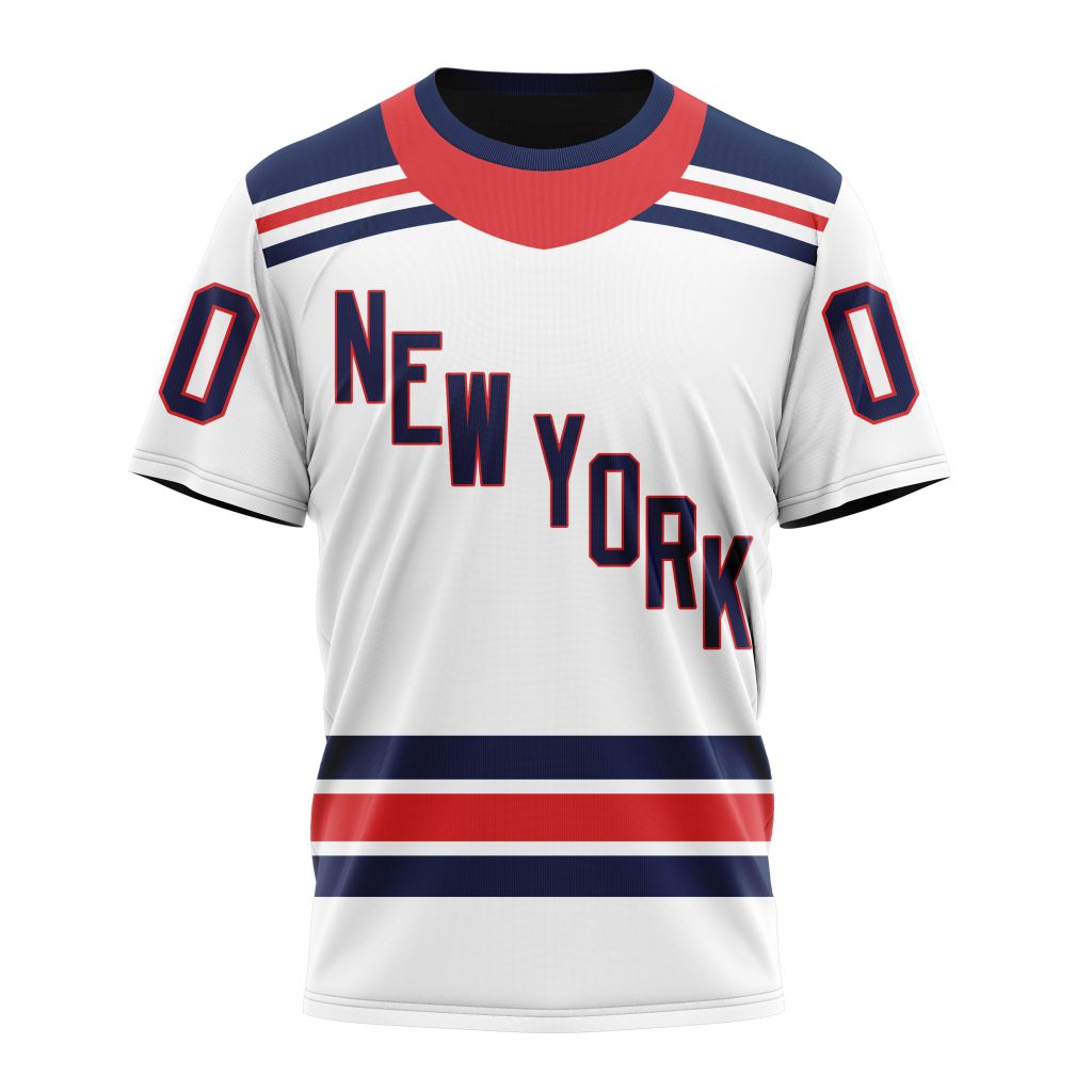 New York Rangers Special Reverse Retro Redesign Personalized Name And Number T-Shirt Oregontrailrvpk Shirt