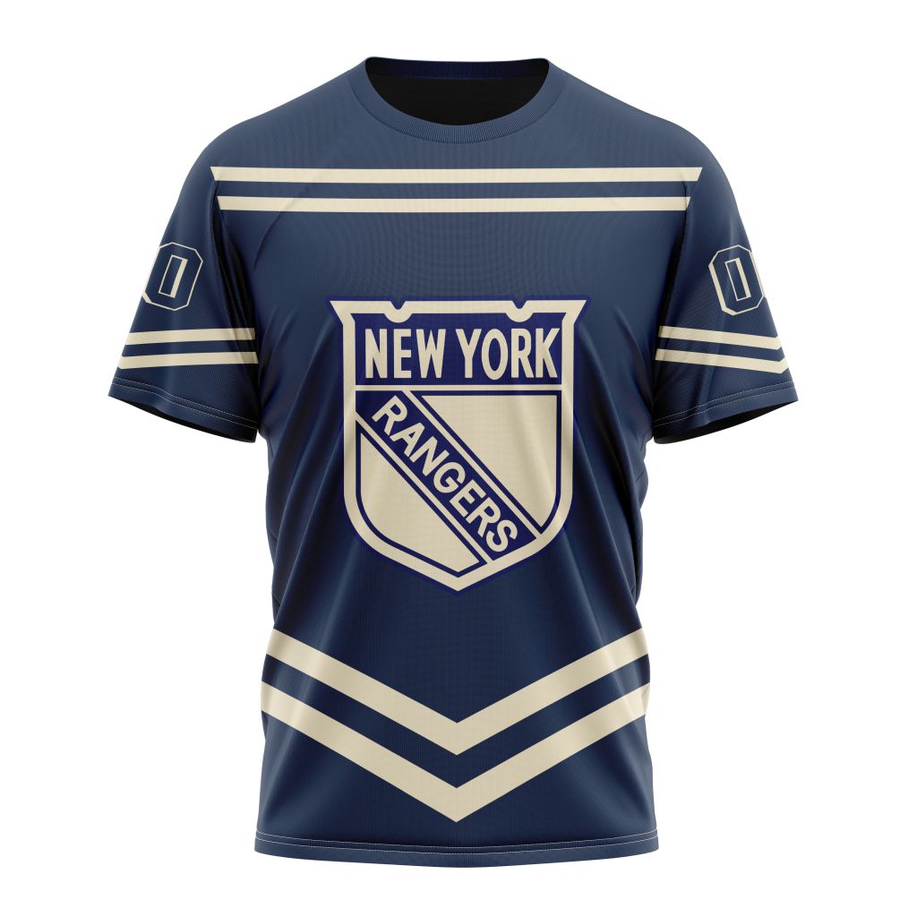 New York Rangers Special Two-tone Design 01 Personalized Name And Number T-Shirt Oregontrailrvpk Shirt