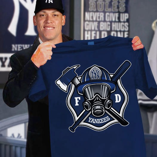 New York Yankees Firefighter Fire Dept T-Shirt Best Lovers Oregontrailrvpk Shirt