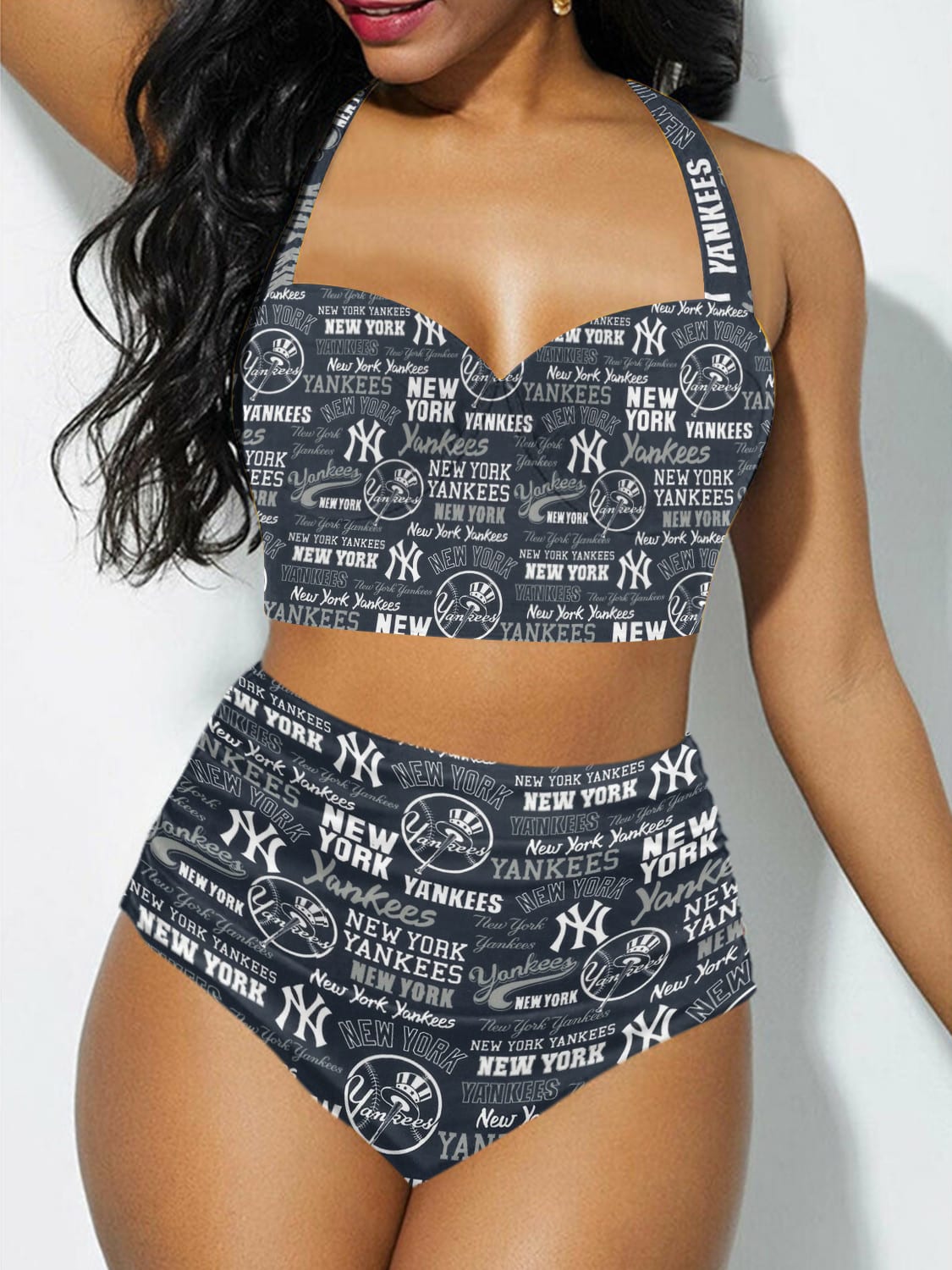 New York Yankees Sexy Print Bikini Swimsuit St1730