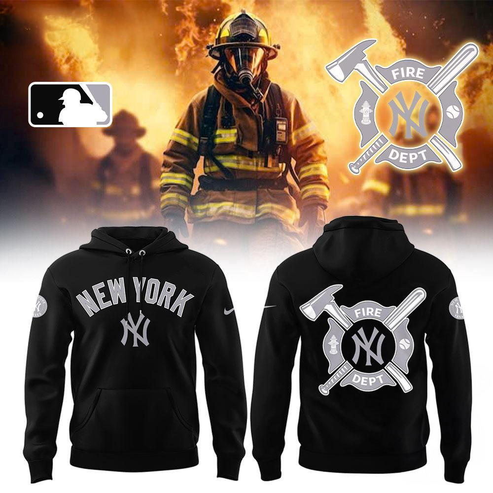 New York Yankees x Firefighter Appreciation Night Hoodie Best