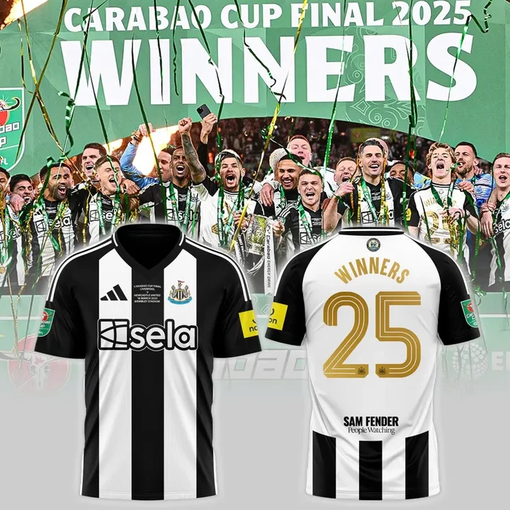 Newcastle x Champions Carabao Cup Shirt 2025 Football Oregontrailrvpk Shirt