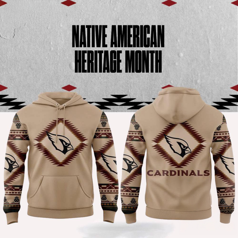 NFL Arizona Cardinals x National Native American Heritage Month Hoodie Football