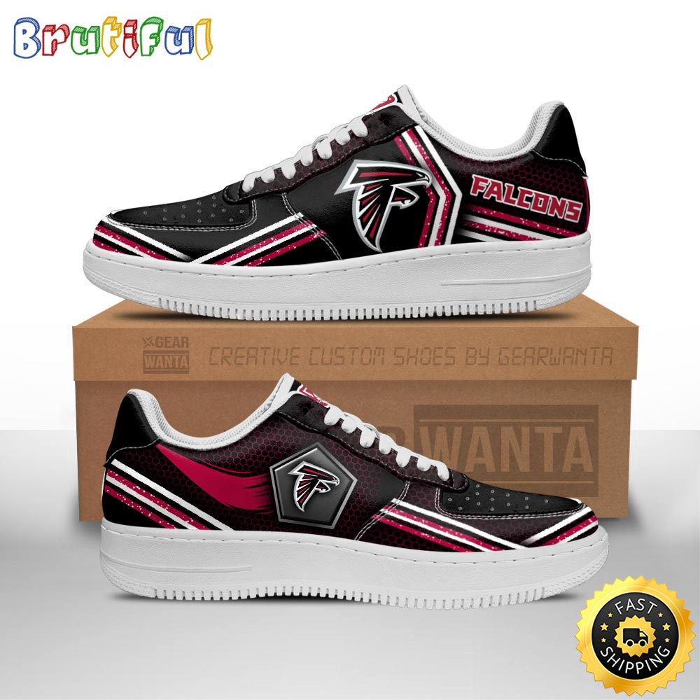 NFL Atlanta Falcons Air Force 1 Shoes Air Sneakers For Fans