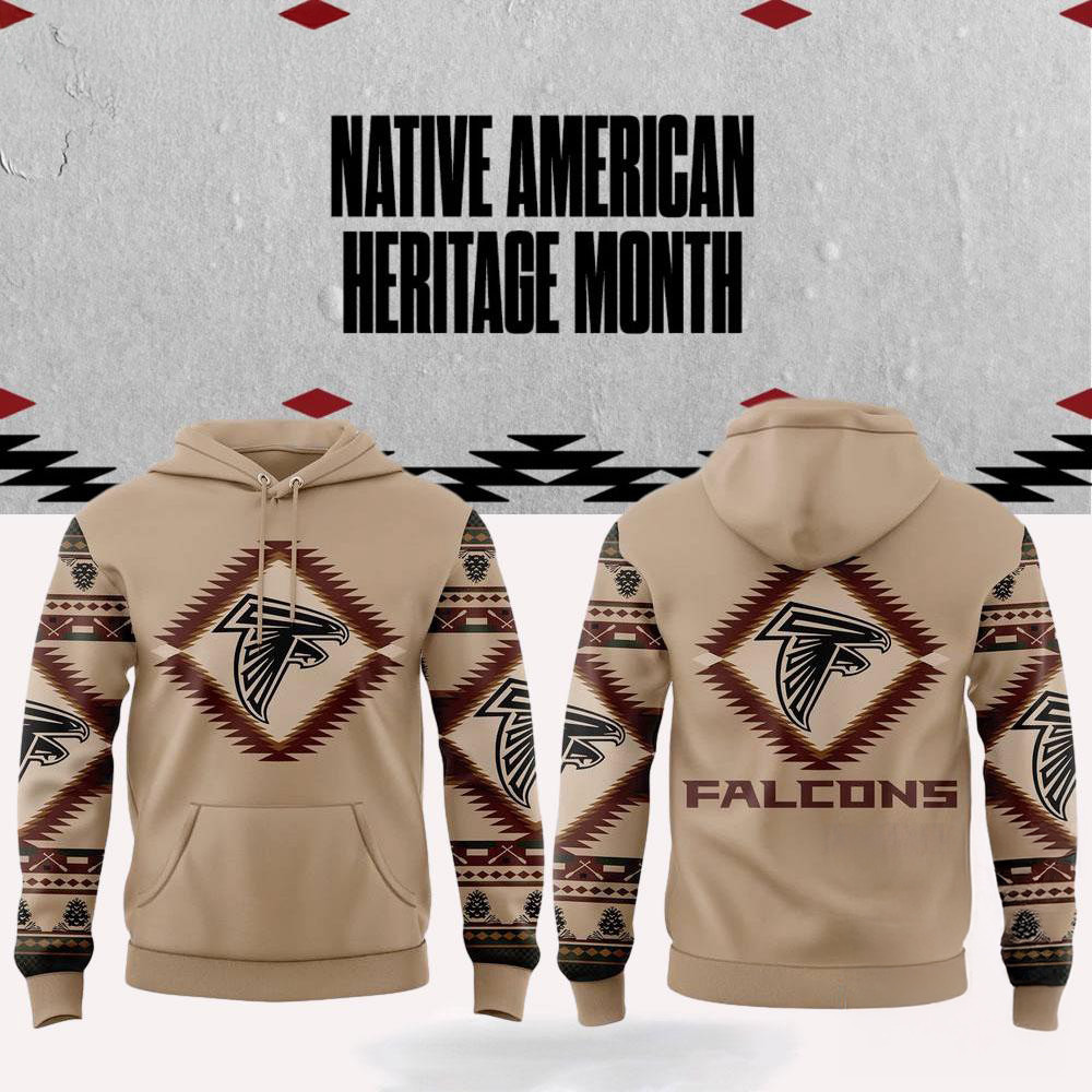 NFL Atlanta Falcons x National Native American Heritage Month Hoodie