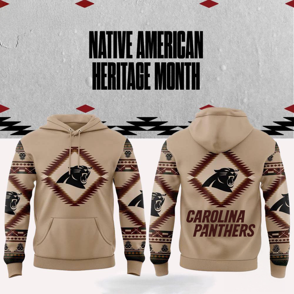 NFL Carolina Panthers x National Native American Heritage Month Hoodie