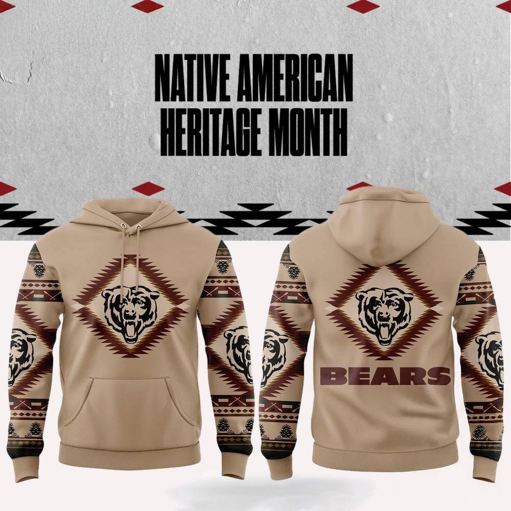 NFL Chicago Bears x National Native American Heritage Month Hoodie