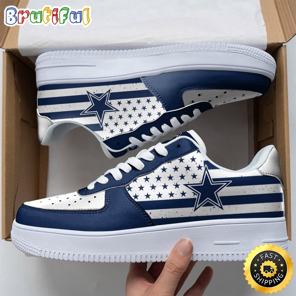 NFL Dallas Cowboys Air Force 1 Shoes Urban Streetwear Shoes