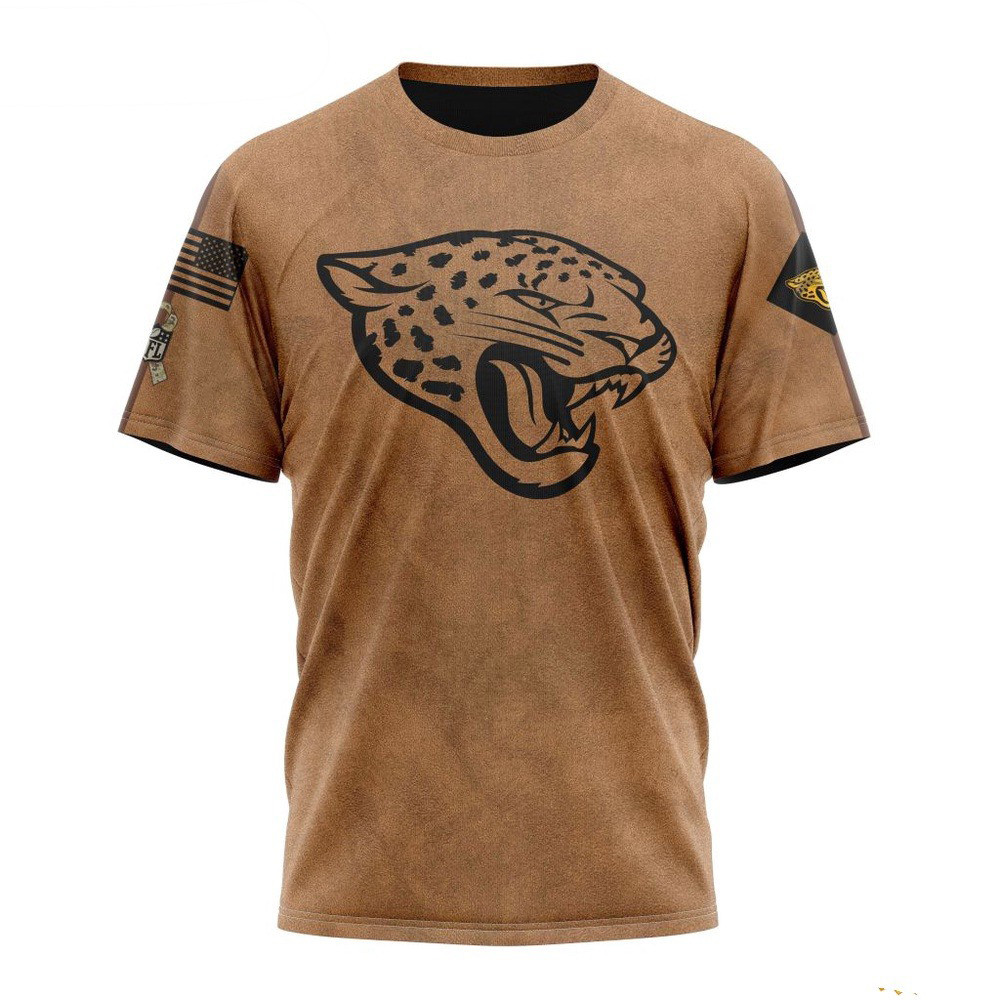 NFL Jacksonville Jaguars Salute To Service For Veterans Day T-Shirt Best Gifts For Football Fans Oregontrailrvpk Shirt