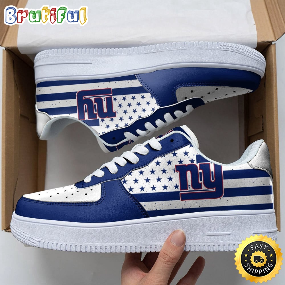 NFL New York Giants Air Force 1 Shoes Urban Streetwear Shoes