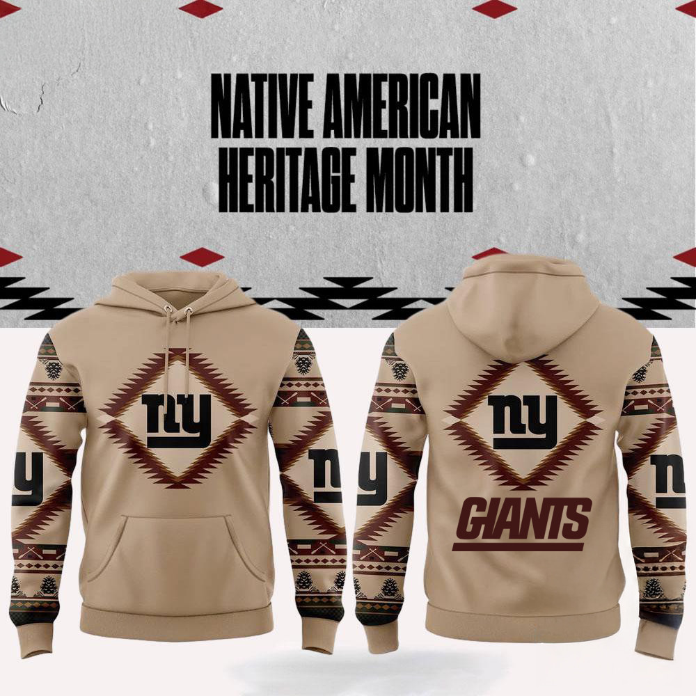 NFL New York Giants x National Native American Heritage Month Hoodie Football
