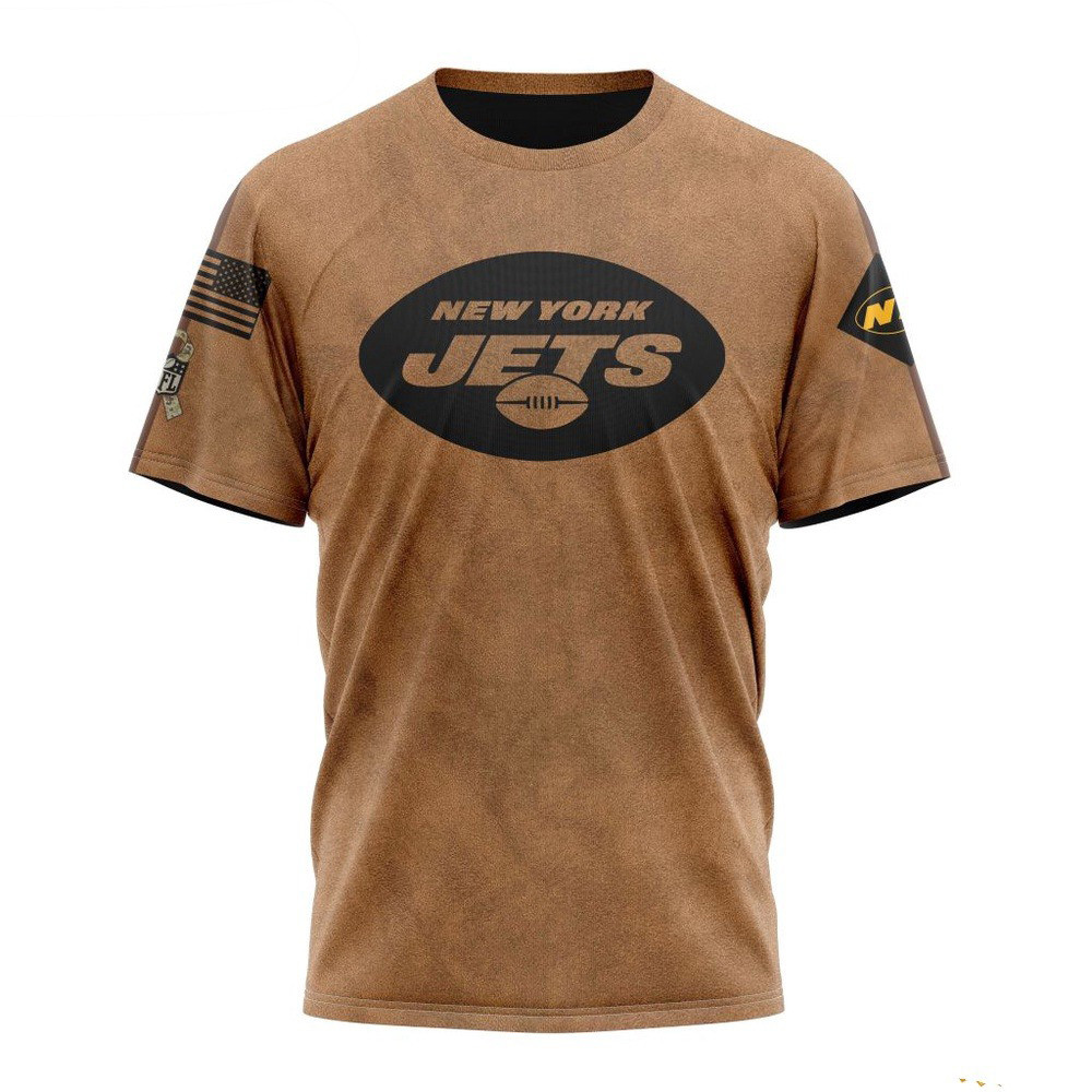 NFL New York Jets Salute To Service For Veterans Day T-Shirt Football Gifts Oregontrailrvpk Shirt