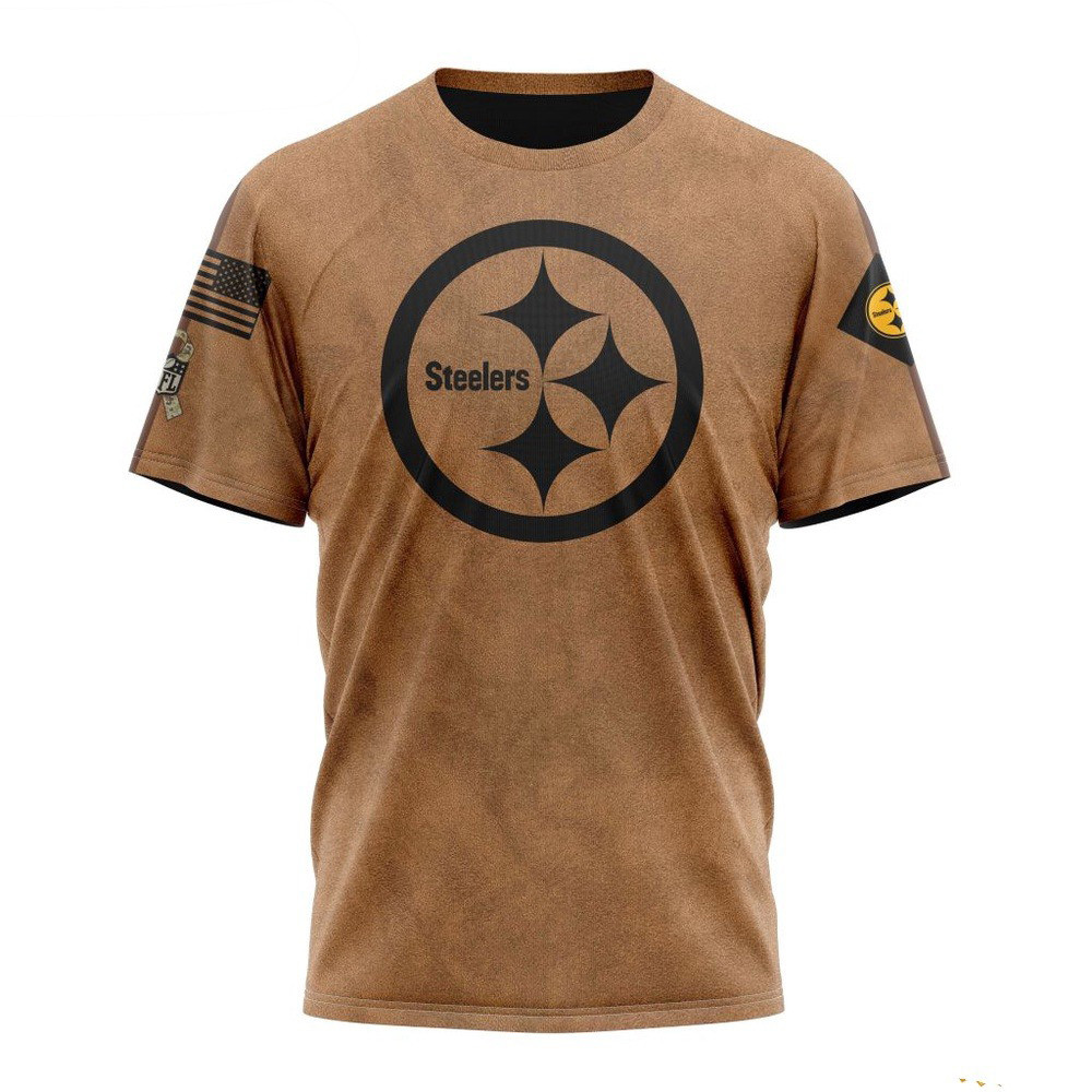 NFL Pittsburgh Steelers Salute To Service For Veterans Day T-Shirt For Football Fan Oregontrailrvpk Shirt