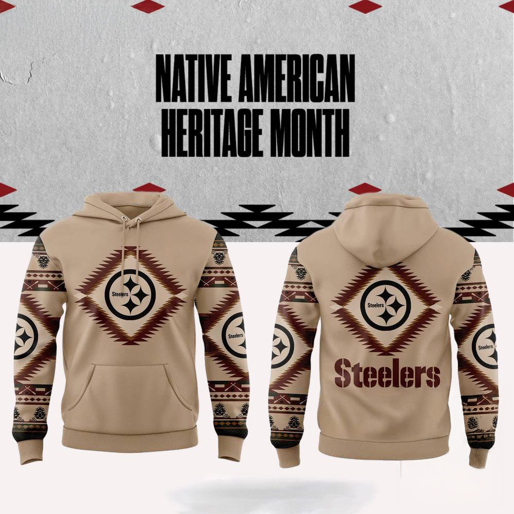 NFL Pittsburgh Steelers x National Native American Heritage Month Hoodie