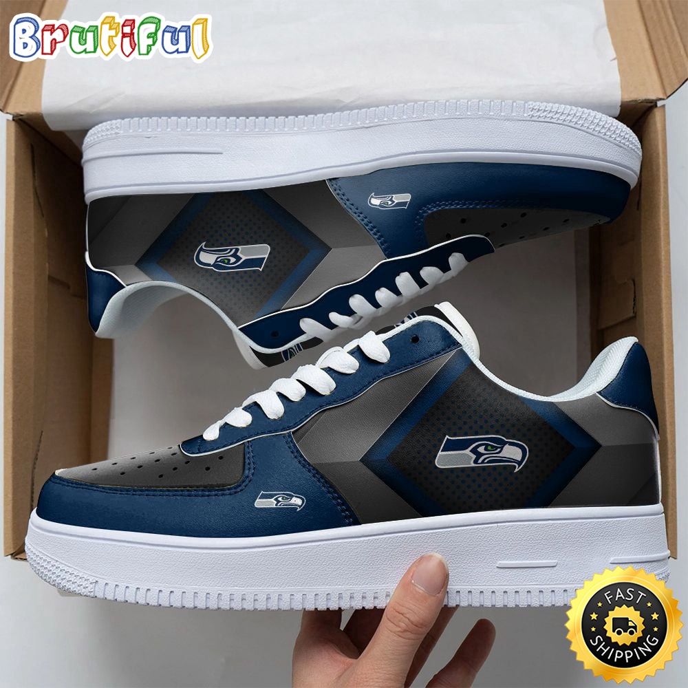 NFL Seattle Seahawks Air Force 1 Shoes Chic AF1 Collection