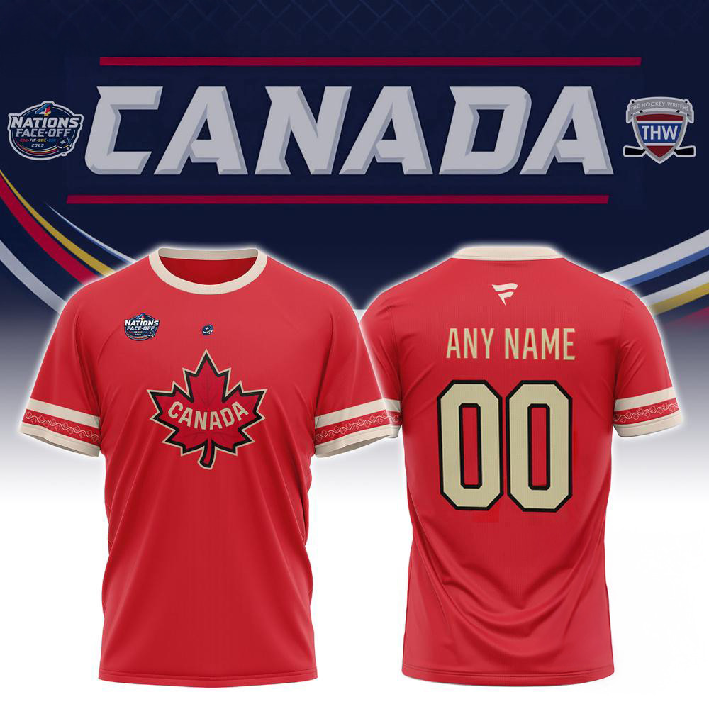 NHL 4 Nations Canada T-Shirt For Hockey Fan Oregontrailrvpk Shirt
