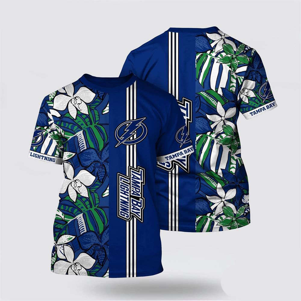 NHL Tampa Bay Lightning Tropical Tropical Forest Floral Pattern Summer Shirt Gifts For Husband Oregontrailrvpk Shirt