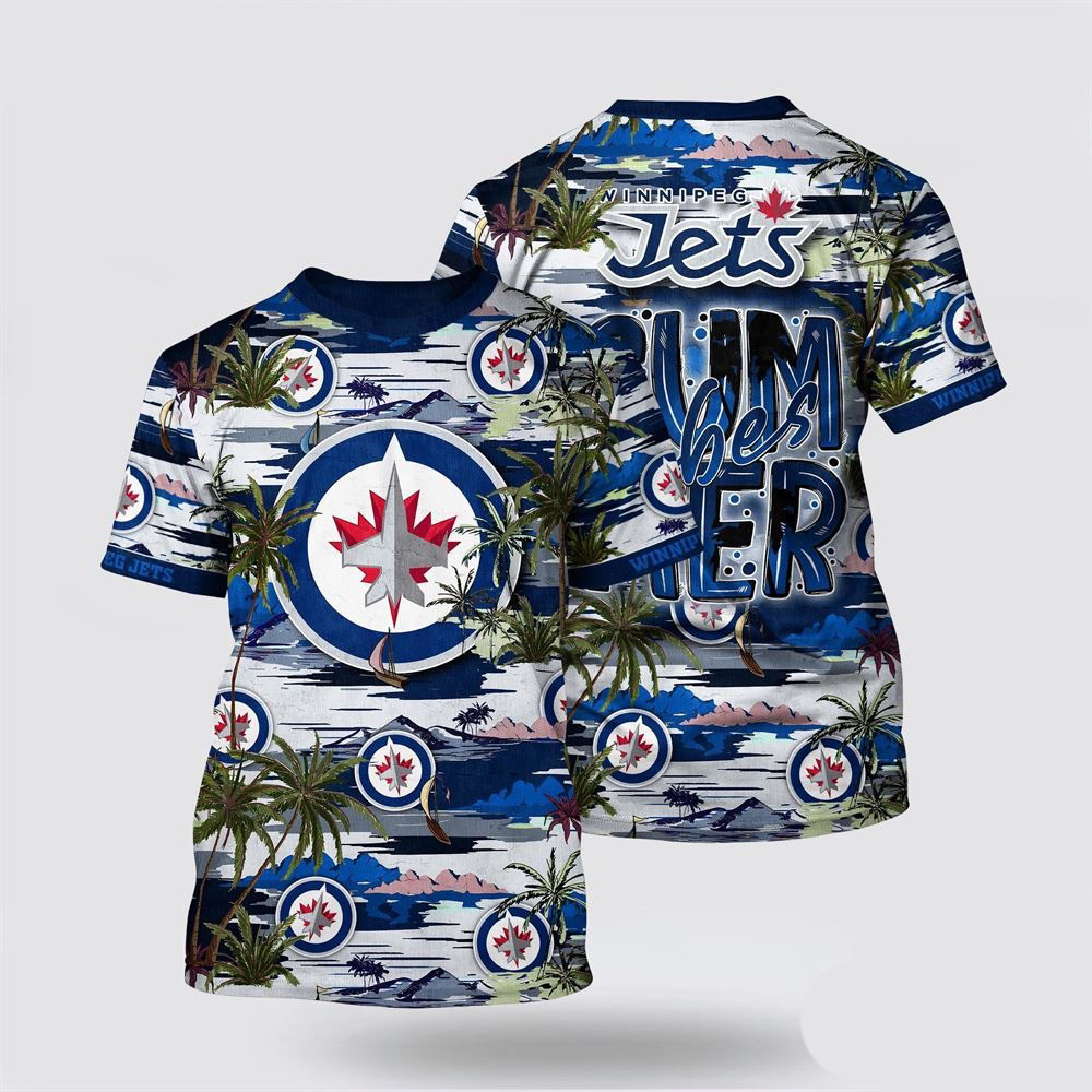 NHL Winnipeg Jets Tropical Desert Island Motif Summer Shirt Unique Gifts For Hockey Fans Oregontrailrvpk Shirt