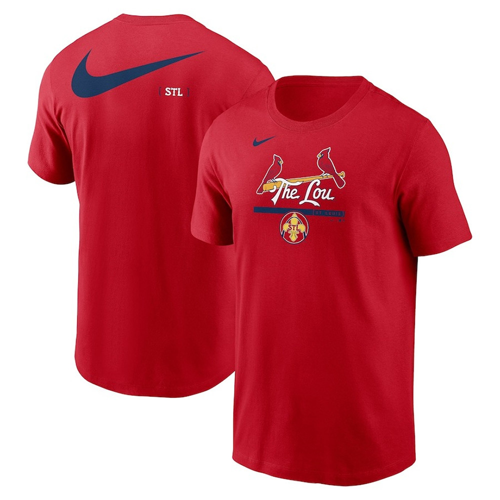 Nike Red St Louis Cardinals 2024 City Connect Speed T-Shirt Cool Oregontrailrvpk Shirt