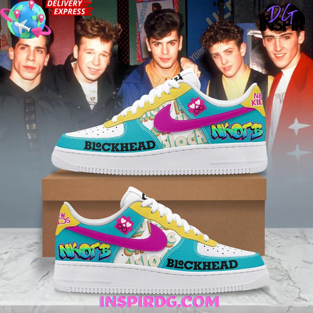 NKOTB Blockhead Limited Edition Air Force 1