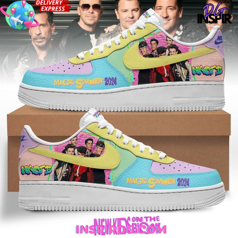 NKOTB Magic Summer 2024 Air Force 1 Sneaker