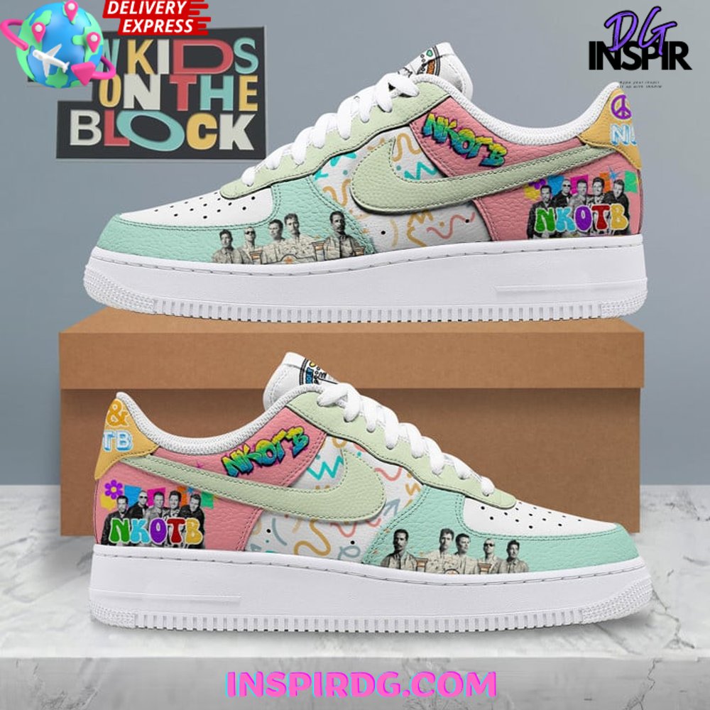 NKOTB x Limited Edition Air Force 1