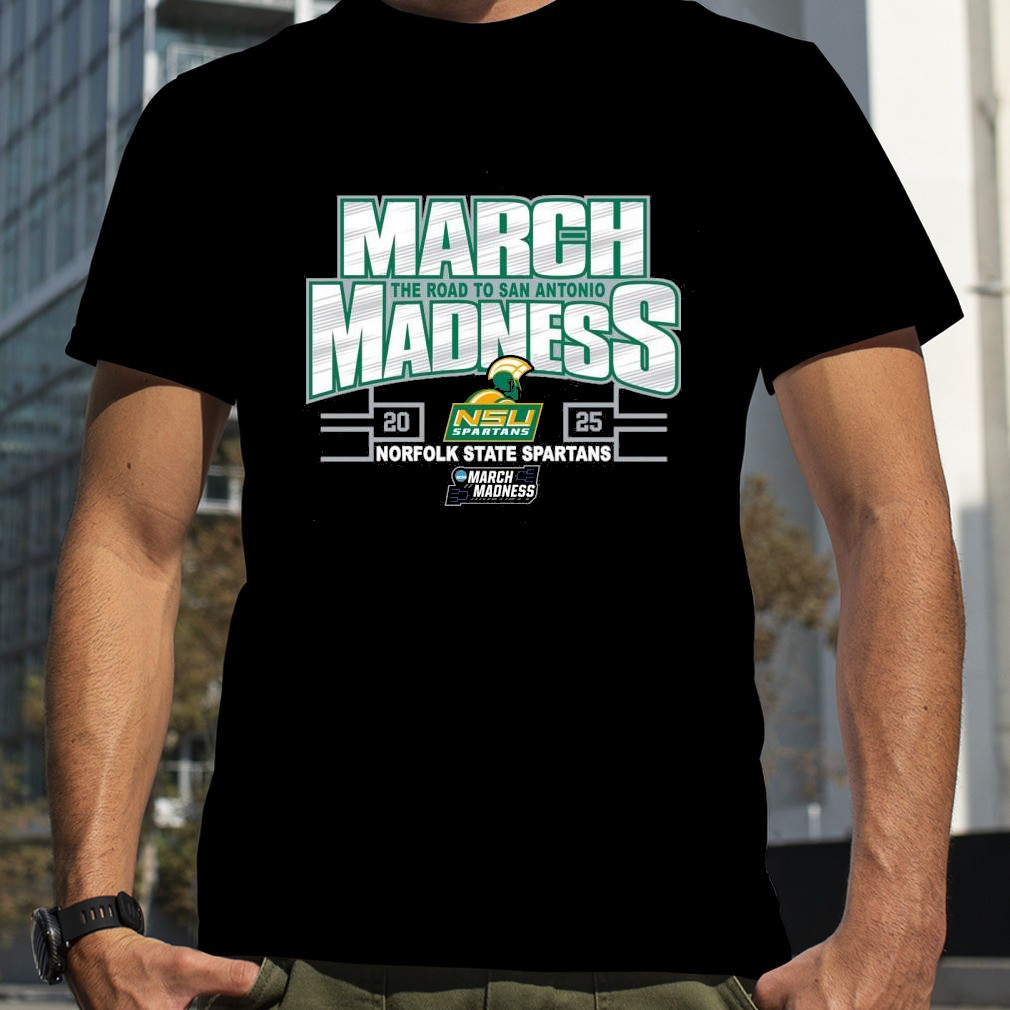 Norfolk State Spartans 2025 NCAA Men's Basketball Tournament March Madness T-Shirt Dudes Gifts Oregontrailrvpk Shirt