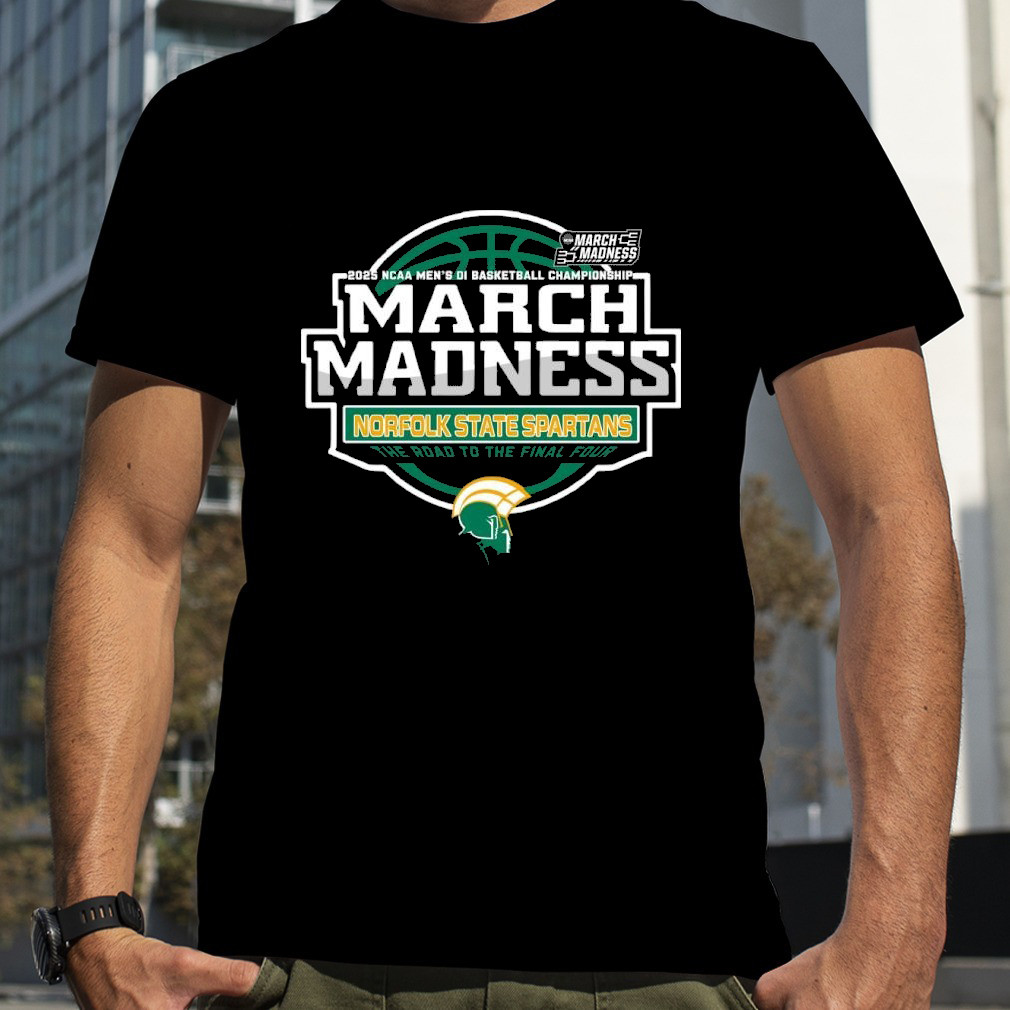 Norfolk State Spartans March Madness 2025 NCAA DI Men's Basketball Championship T-Shirt Oregontrailrvpk Shirt