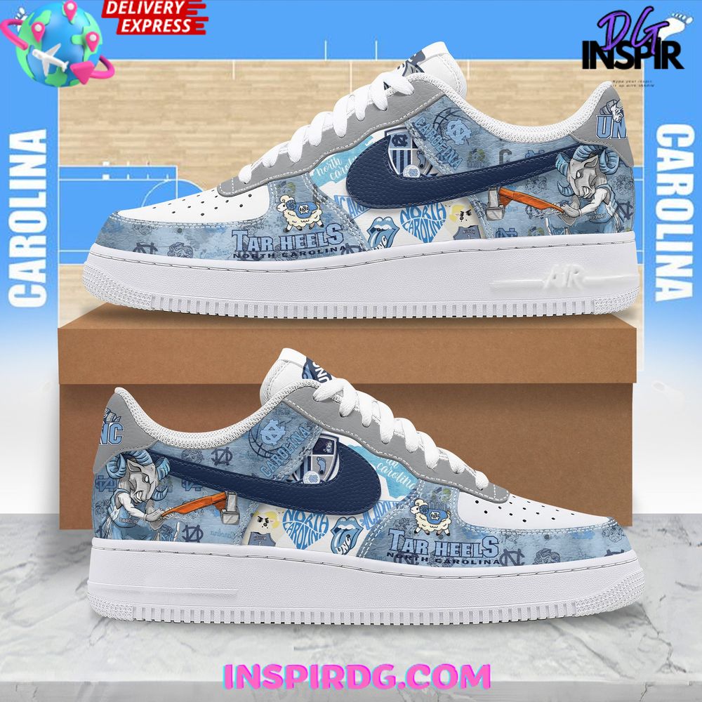 North Carolina Tar Heels Spirit Limited Edition Air Force 1