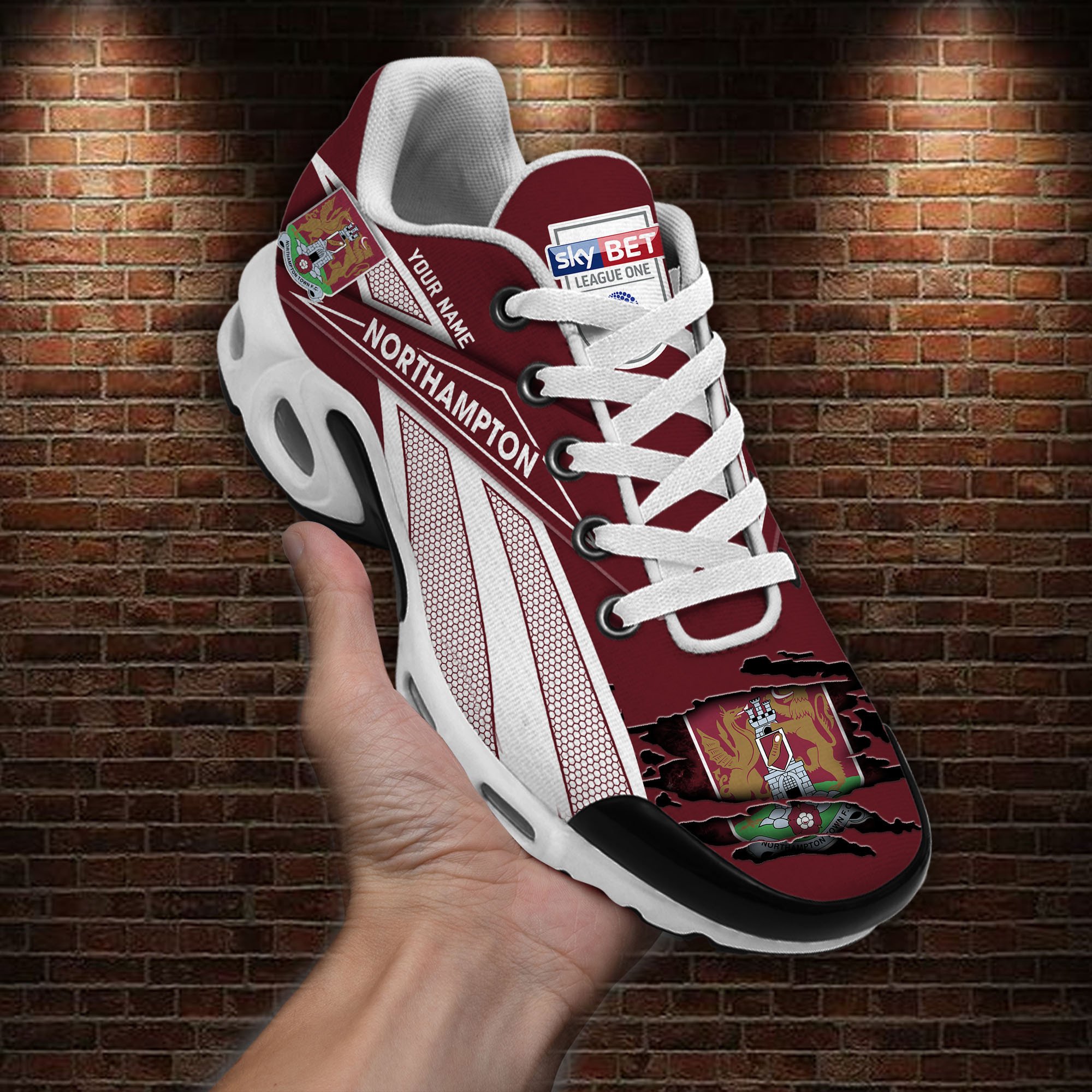Northampton Town F.C Air Max Plus Shoes Sneakers For Men And Women