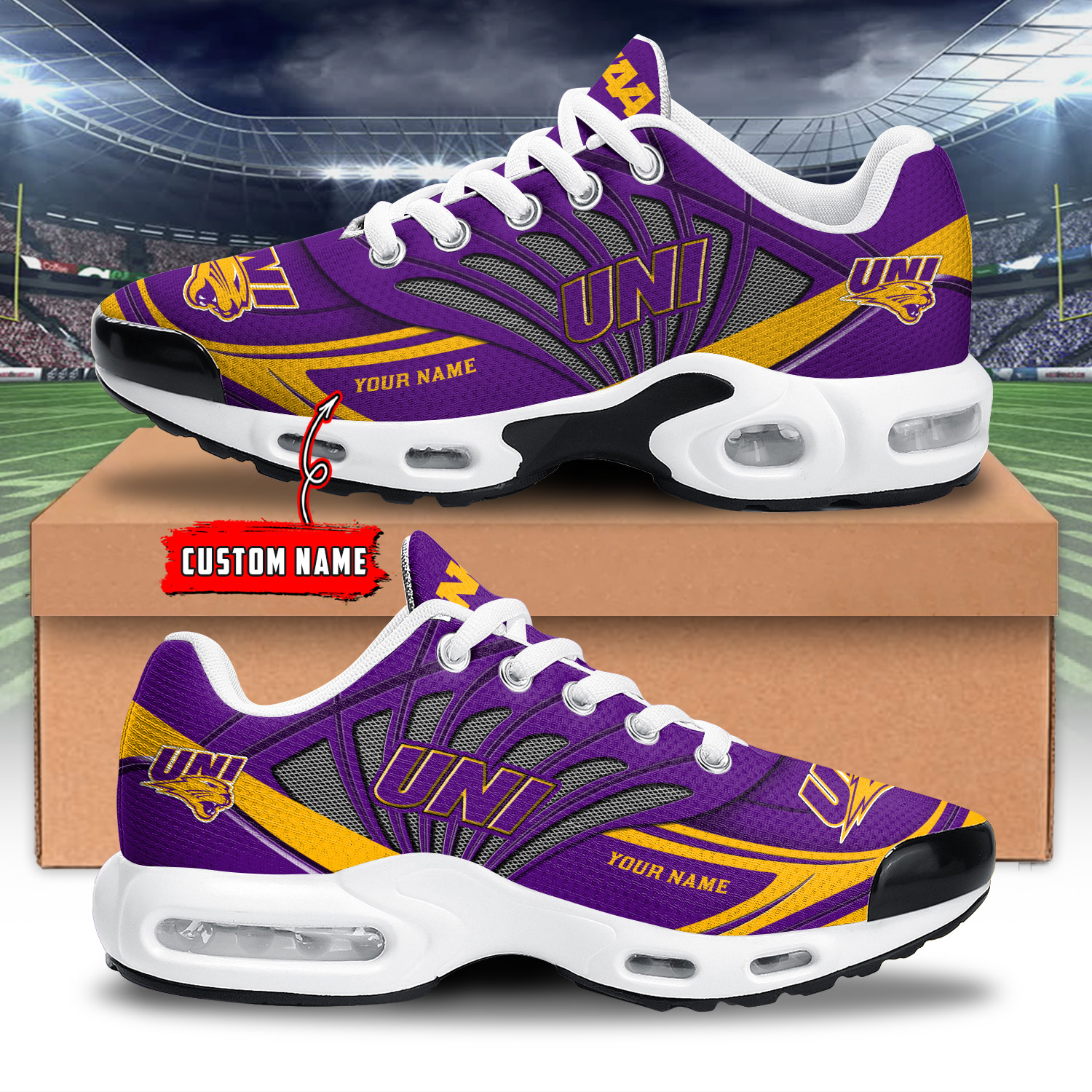 Northern lowa Air Max Plus Shoes Sneakers For Men And Women