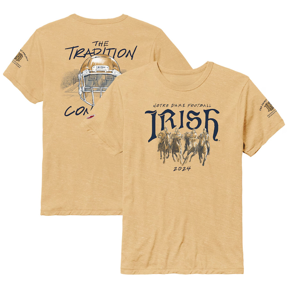 Notre Dame Fighting Irish 2024 The Shirt T-Shirt Best Gift For Football Lovers Oregontrailrvpk Shirt