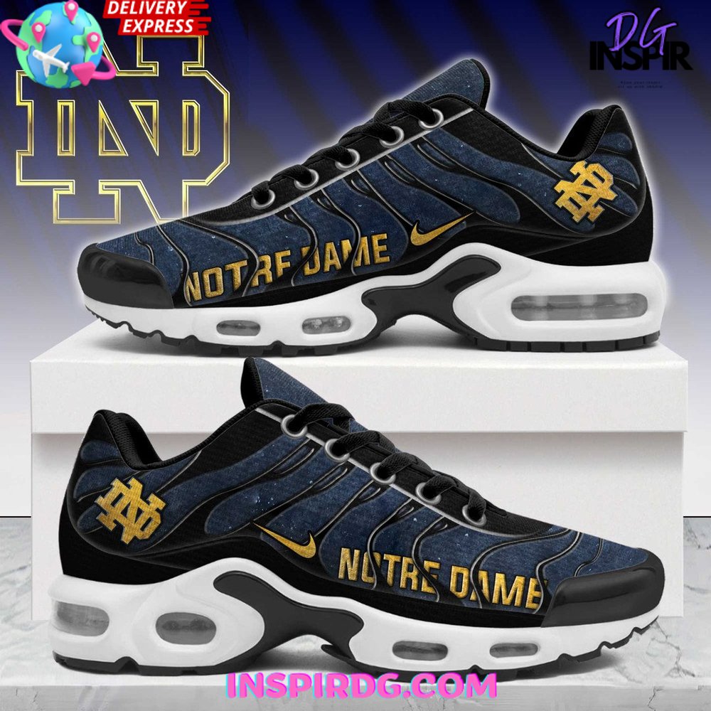 Notre Dame Fighting Irish Air Max Plus Shoes Sneakers For Men And Women