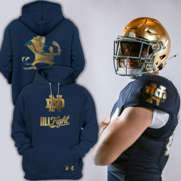 Notre Dame Fighting Irish All Fight Football NCAA Hoodie