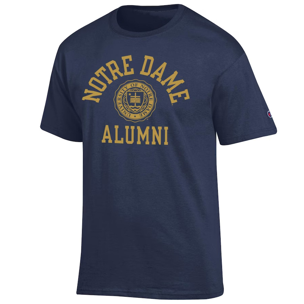 Notre Dame Fighting Irish Alumni Seal T-Shirt For Football Fan Oregontrailrvpk Shirt