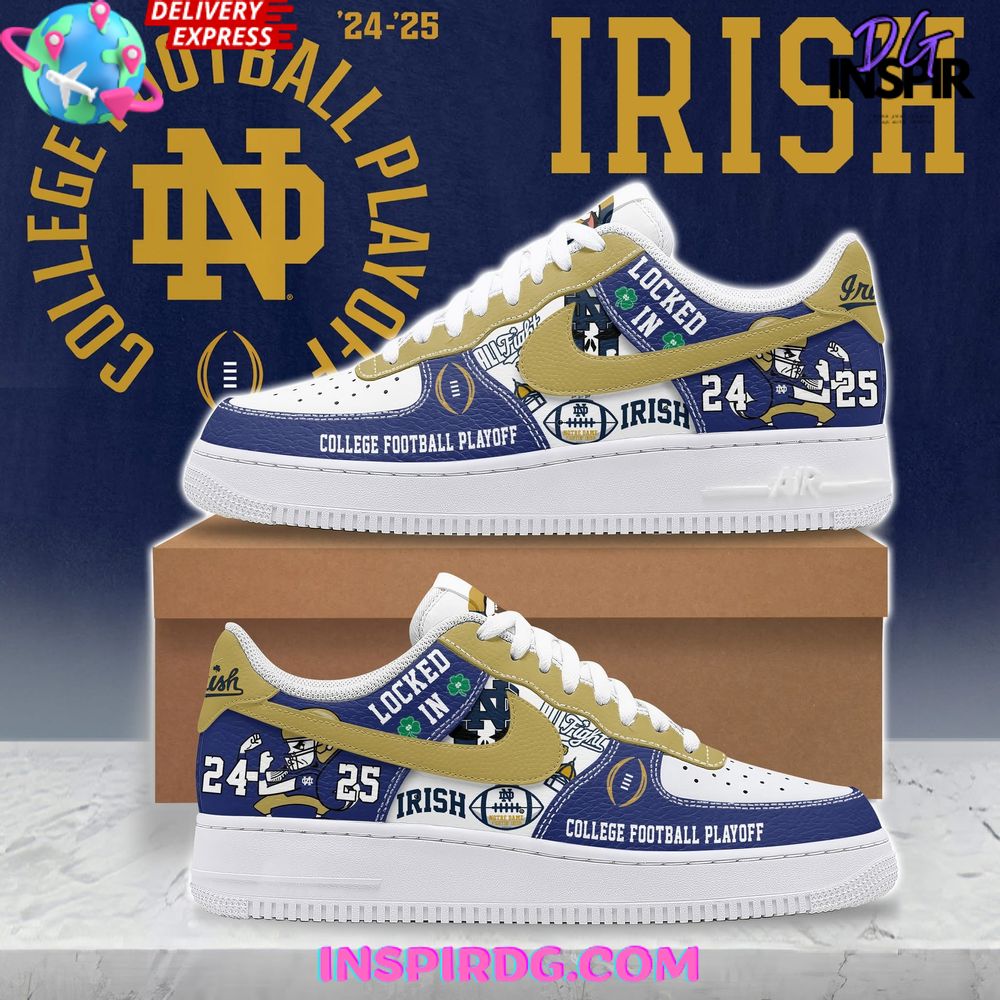 Notre Dame Fighting Irish College Football Playoff 2024-25 Air Force 1