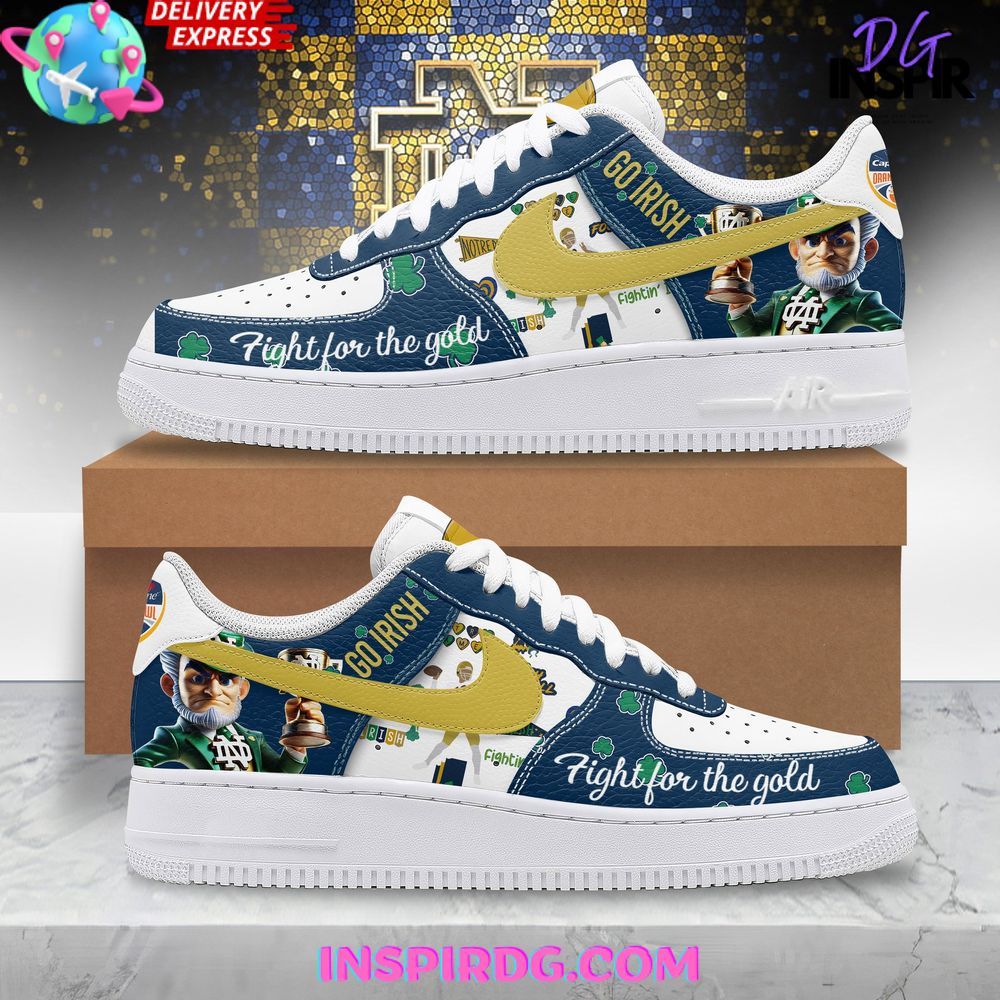 Notre Dame Fighting Irish Fight For The Gold Air Force 1